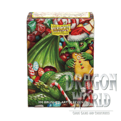 Standard Sleeves - Brushed Art Christmas 2024 - 100CT - Dragon Shield